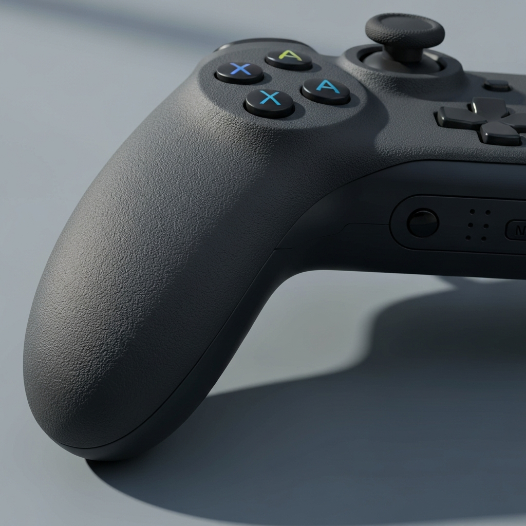 Gaming Controller Grip Covers - Anti-Slip Silicone (Pair) - detail close-up photo