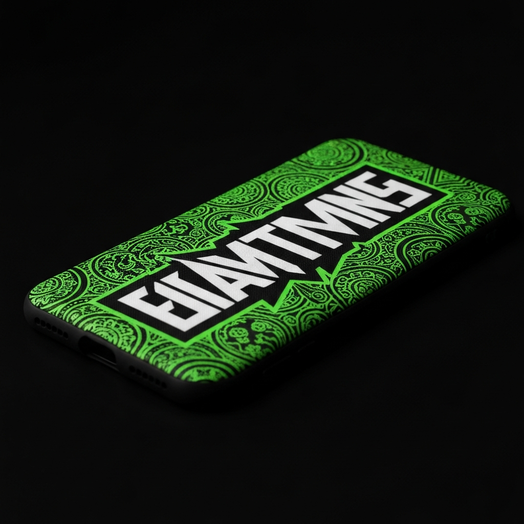 "GG" Gaming Phone Case — Tough Dual-Layer Protection - detail close-up photo