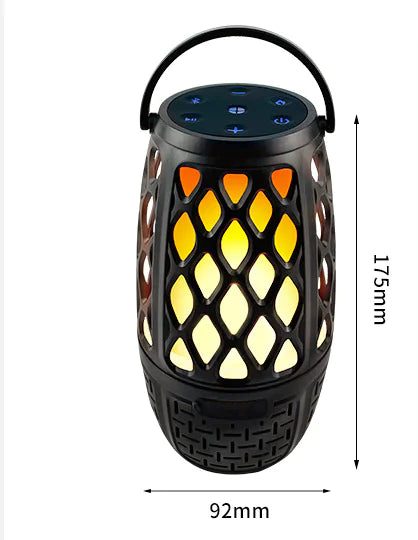 Flame Bluetooth Speaker - Portable & Atmospheric - close-up | Tech Advancements