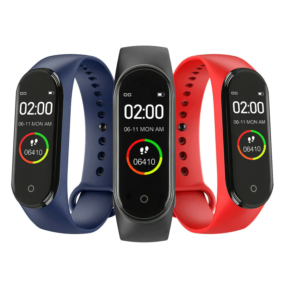 M4 Fitness Tracker Band - Heart Rate & Activity Monitor - close-up | Tech Advancements