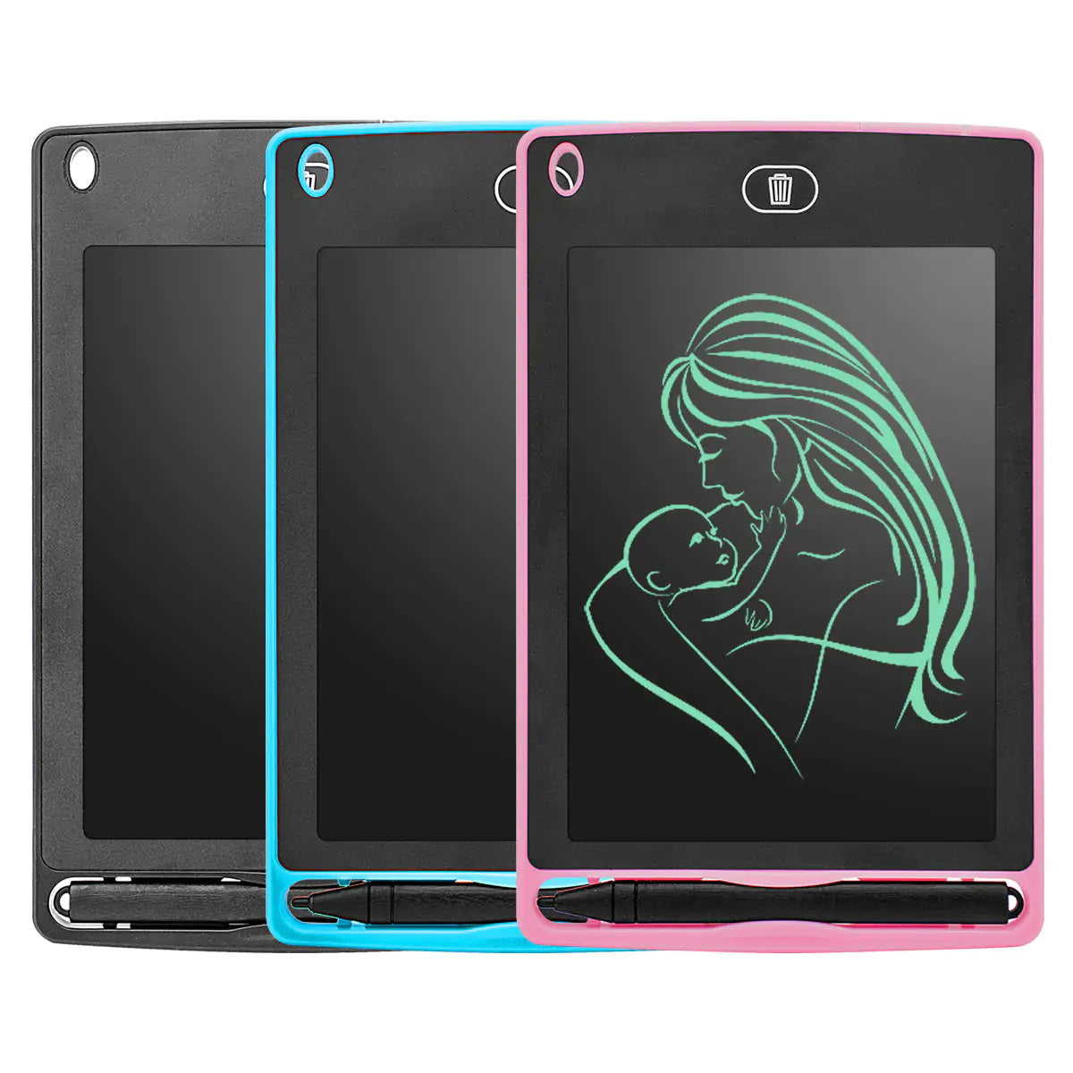 Kids LCD Writing Tablet - Portable & Educational Drawing Pad - side view | Tech Advancements