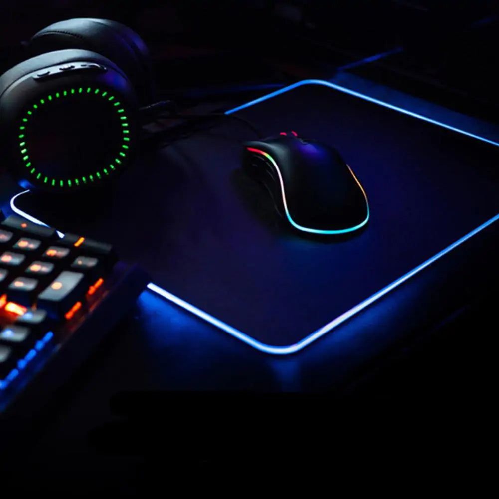 Symphony RGB Luminous Mouse Pad - side view | Tech Advancements