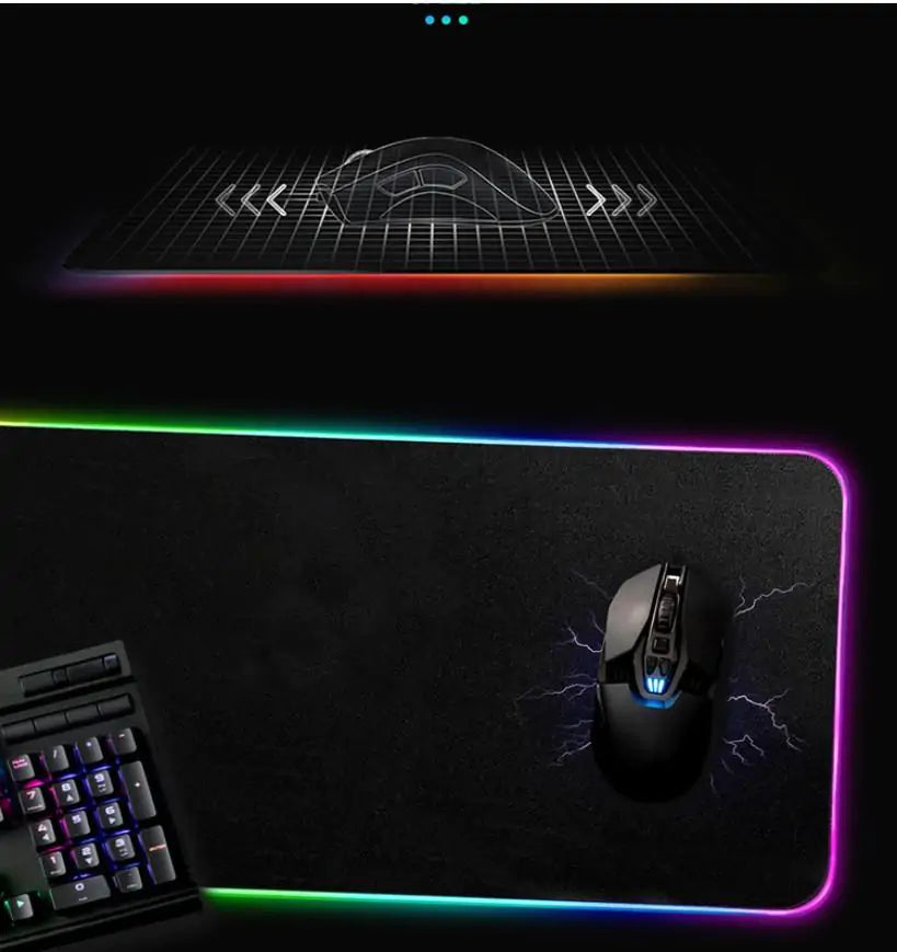 Symphony RGB Luminous Mouse Pad - close-up | Tech Advancements