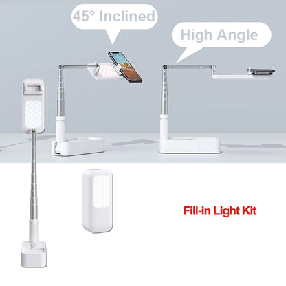 Fill-in Light Kit Smartphone Stand - side view | Tech Advancements