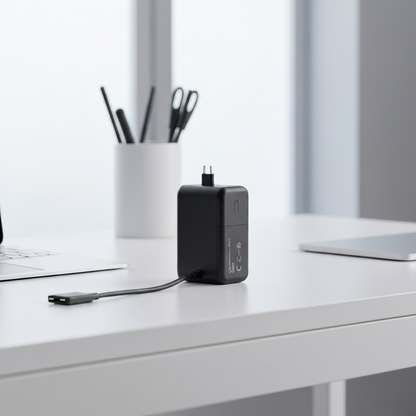 65W GaN USB-C Fast Charger - Dual Port Compact Wall Adapter | Tech Advancements Australia