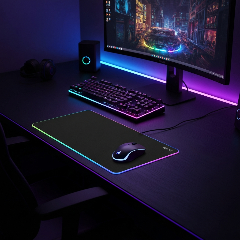Gamer LED Mouse Pad Waterproof | Tech Advancements Australia