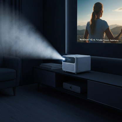 BarrelSmart HD Home Projector - Portable Cinematic Experience | Tech Advancements Australia