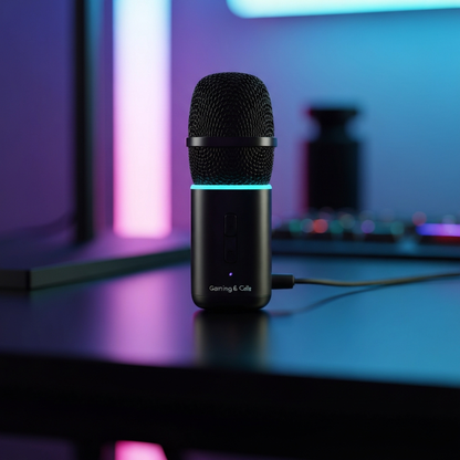 USB Desktop Microphone with Mute Button for Gaming & Calls | Tech Advancements Australia