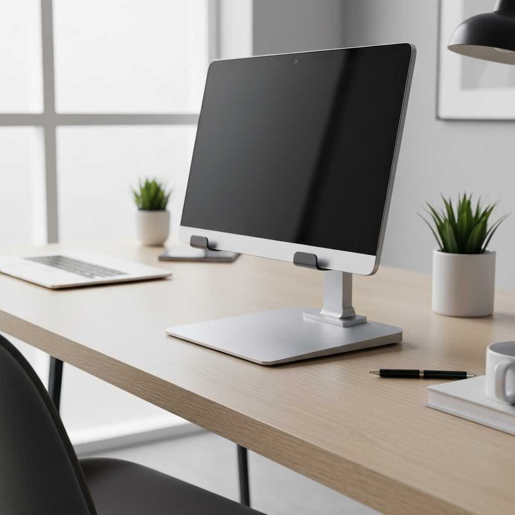 Ergonomic Laptop Stand - Adjustable Height Aluminum Riser | Tech Advancements Australia