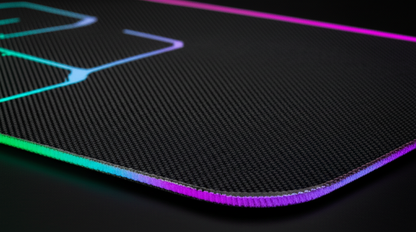 Symphony RGB Luminous Mouse Pad - detail close-up photo