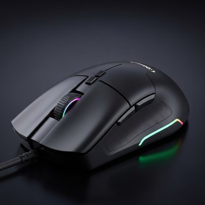 2.4GHz RGB Wireless USB Rechargeable Gaming Mouse - detail close-up photo