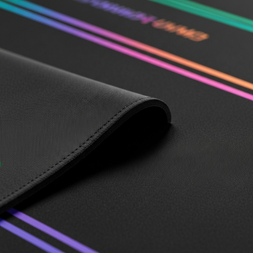 Extended RGB Gaming Mouse Pad - XXL 800x300mm - detail close-up photo