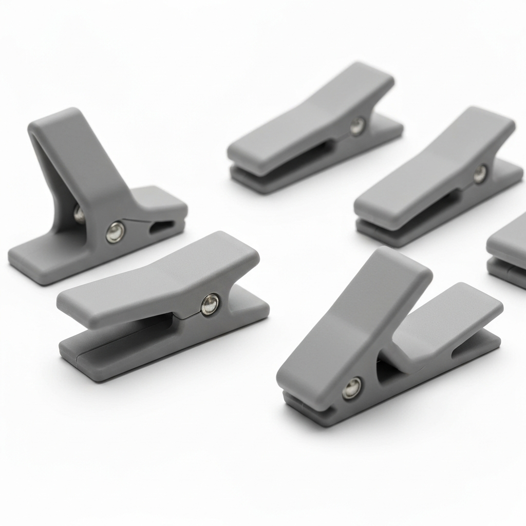 Cable Management Clips - Adhesive Desktop Organizer (10-Pack) - detail close-up photo