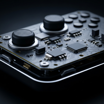 Mobile Game Controller - Bluetooth Gamepad for iPhone & Android - detail close-up photo