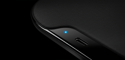 Wireless Charging Mouse Pad - Qi 15W with Wrist Rest - Tech Advance - detail close-up photo