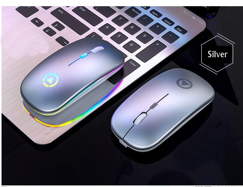 2.4GHz RGB Wireless USB Rechargeable Gaming Mouse - detailed view | Tech Advancements