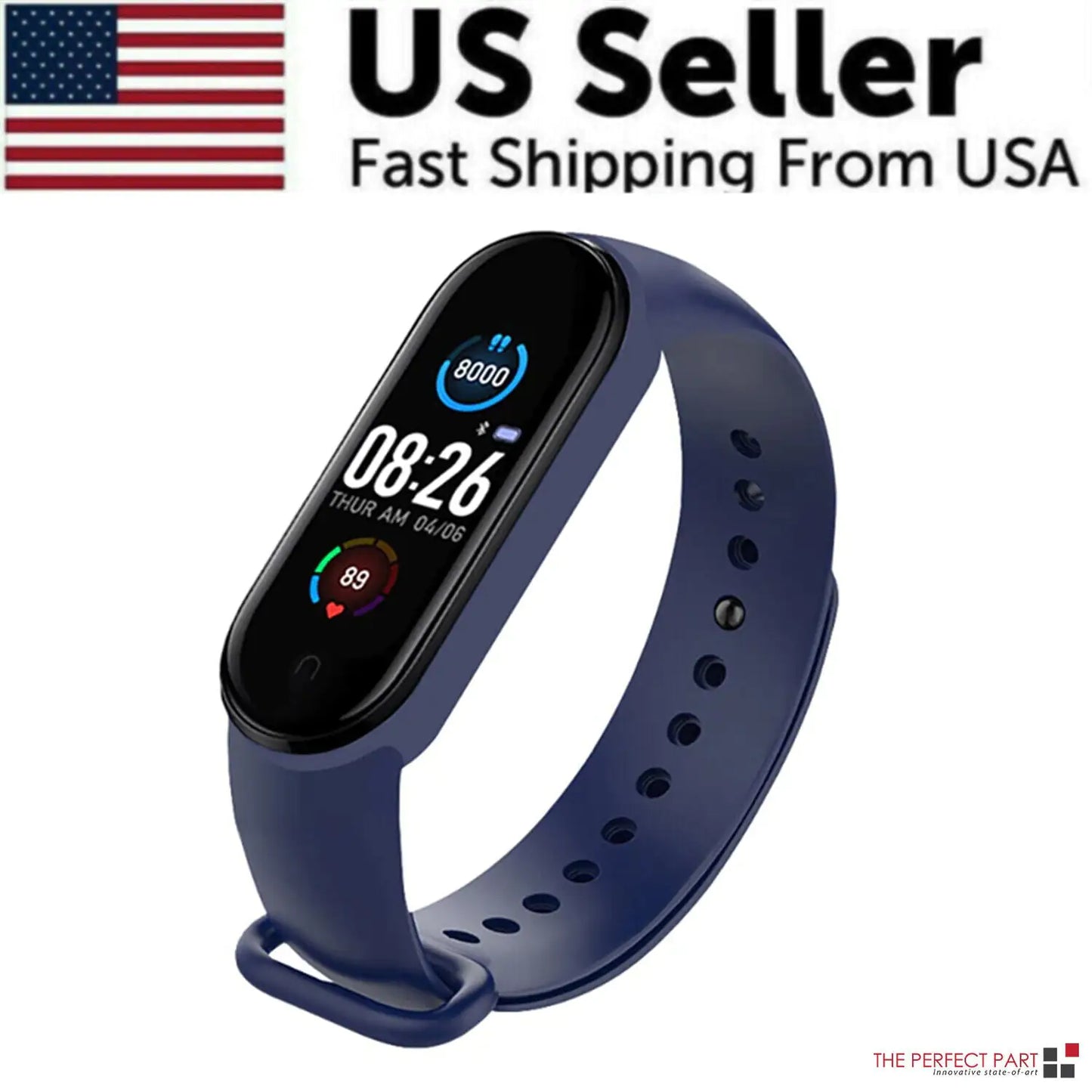 M4 Fitness Tracker Band - Heart Rate & Activity Monitor - close-up | Tech Advancements