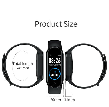 M4 Fitness Tracker Band - Heart Rate & Activity Monitor - close-up | Tech Advancements