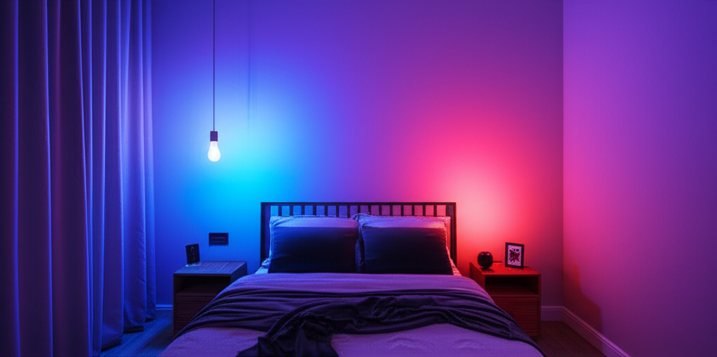 Smart WiFi LED Light Strip - 5m RGB with App Control - lifestyle product photo