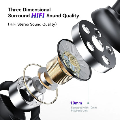 Wireless Bluetooth 5.3 Earbuds - Noise Cancelling TWS - in use | Tech Advancements
