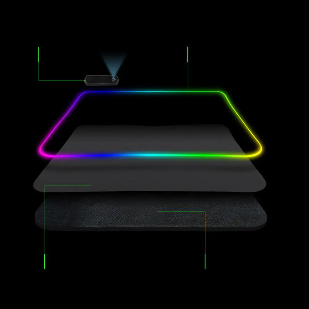 Symphony RGB Luminous Mouse Pad - in use | Tech Advancements