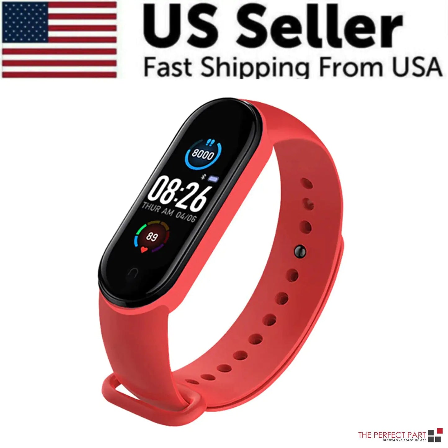 M4 Fitness Tracker Band - Heart Rate & Activity Monitor - close-up | Tech Advancements
