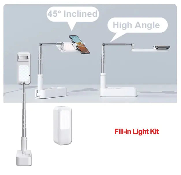Fill-in Light Kit Smartphone Stand - detailed view | Tech Advancements