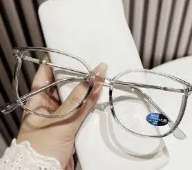 Polygon Metal Anti Blue Light Blocking Glasses - close-up | Tech Advancements