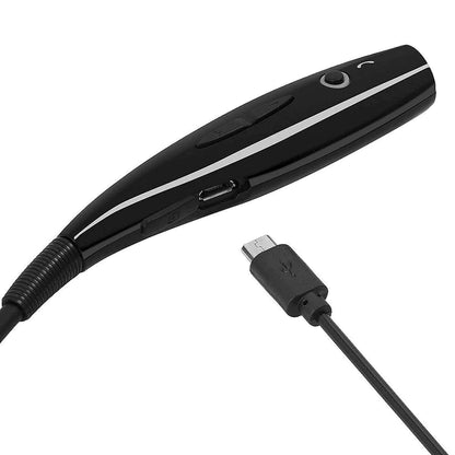 Bluetooth Neckband Wireless Headphones - Stereo Earbuds with Mic for Sports & Calls - in use | Tech Advancements