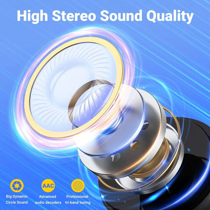 Wireless Bluetooth 5.3 Earbuds - Noise Cancelling TWS - close-up | Tech Advancements